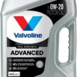Valvoline Advanced Full Synthetic 0W-20 Motor Oil, 5 Quart