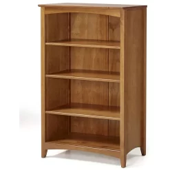 Winston Porter Mccrory 48'' W Solid Wood Standard Bookcase