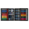 Artist’s Loft All-Media Art Set in Aluminum Case, 126 Pieces – All-in-One Art Set Kit Includes Art Supplies for Drawing, Painting and More