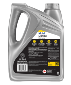 Mobil Delvac 1300 Super Heavy Duty Synthetic Blend Diesel Engine Oil 15W-40, 2.5 gal