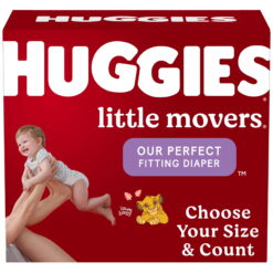Huggies Little Snugglers, 120 Count, Size 4 (22-37 lbs)