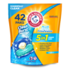 Arm & Hammer Clean Burst 5-in-1 Laundry Detergent Power Paks, High Efficieny (HE), 42 Count