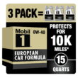 Mobil 1 FS European Car Formula Full Synthetic Motor Oil 0W-40, 5 qt (3 Pack)
