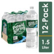 POLAND SPRING Brand 100% Natural Spring Water, 50.7-ounce plastic bottles (Pack of 12)