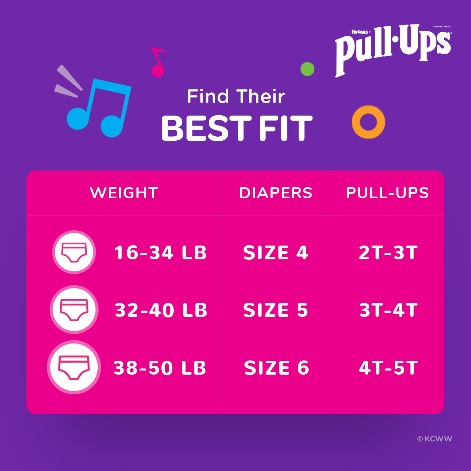 Huggies Pull-Ups Plus Training Pants 2-pack - unisex - 2T-3T Size