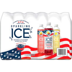 Sparkling ICE Sparkling Water, Patriot Variety Pack, 17 Fluid Ounce (24 Pack)