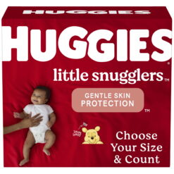 Huggies Little Snugglers, 128 Count, Size 2 (12-18 lbs)