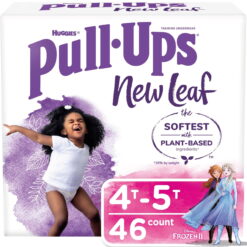 Huggies Pull-Ups New Leaf Girls' Disney Frozen Potty Training Pants, 46 Ct, 4T-5T (38-50 lb.)
