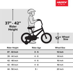 Huffy 18 in. Rock It Boy Kids Bike, Neon Powder Yellow