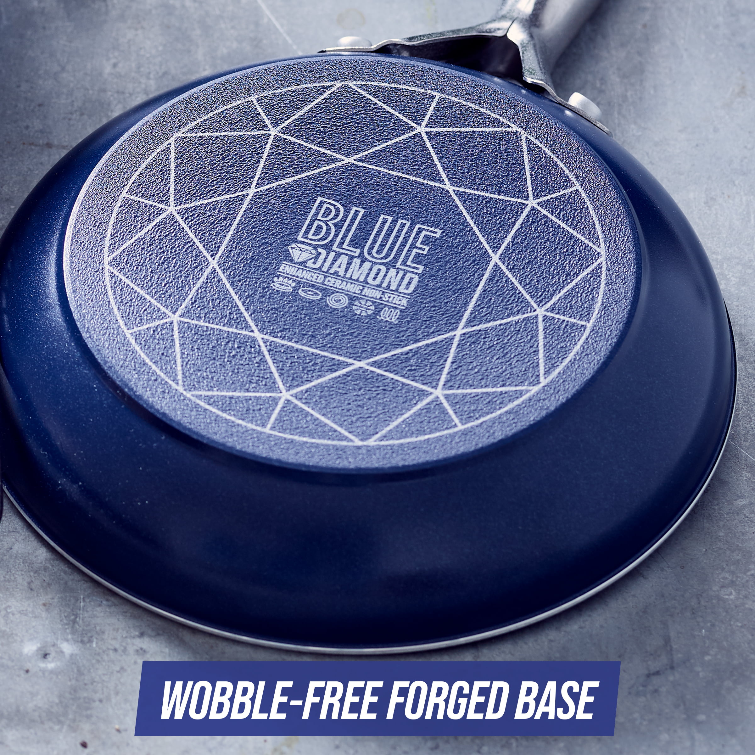 Blue Diamond Hard Anodized Pro 10-Piece Cookware Set