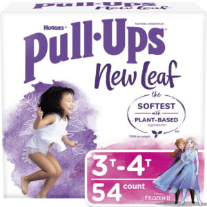 Huggies Pull-Ups New Leaf Girls' Disney Frozen Potty Training Pants, 54 Ct, 3T-4T (32-40 lb.)