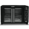 Gourmia Digital French Door Air Fryer Toaster Oven, Black
