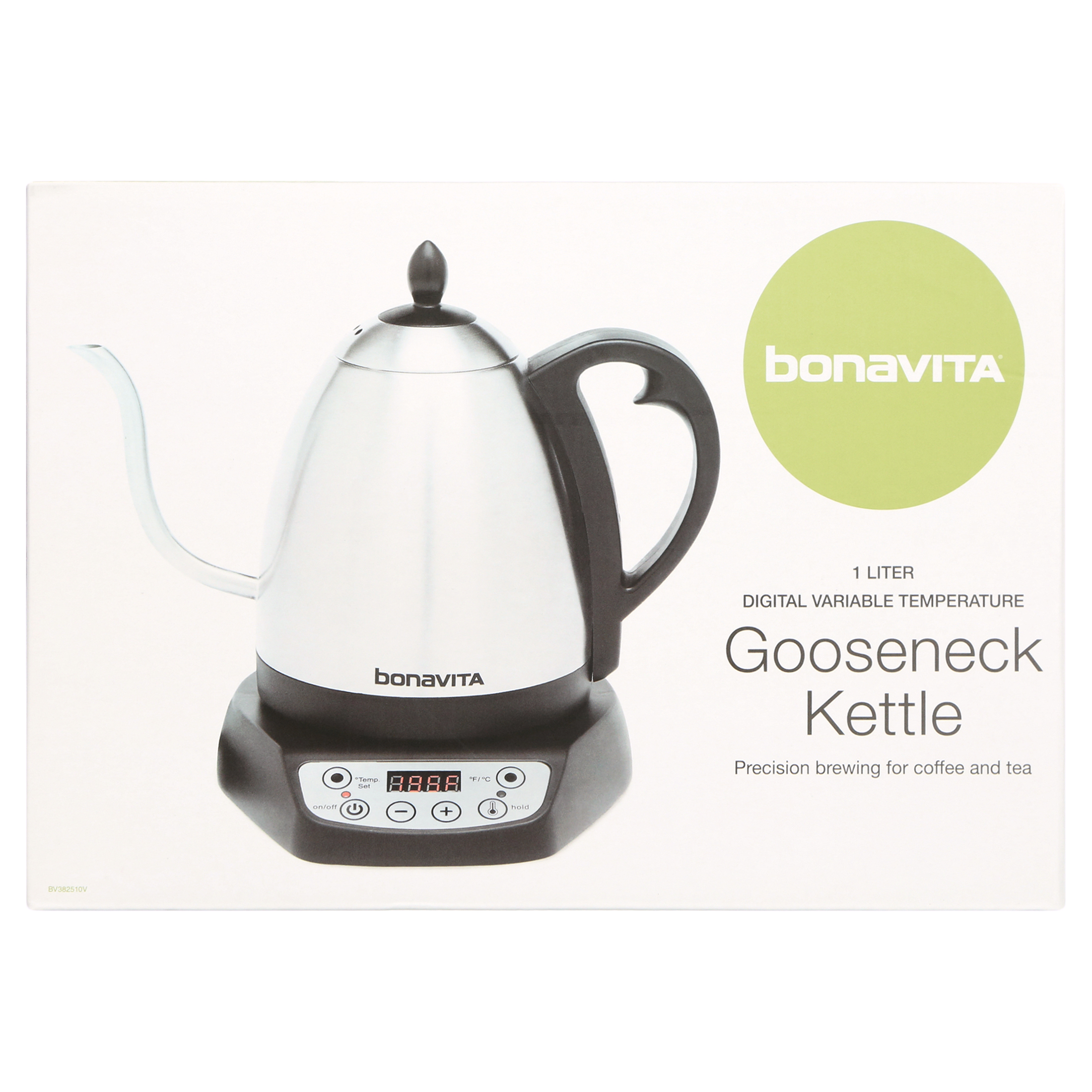 1.0L Variable Temperature Kettle for Tea and Pour Over Coffee