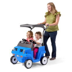 Step2 Side-by-Side Push Around SUV Two-Seater Stroller Push Car