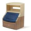 Step2 Lift & Hide 38"H Kids Plastic Storage Bookcase and Toy Box