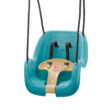 Step2 Teal Toddler Baby Swing Set Accessory with T-Bar and Weather-Resistant Ropes