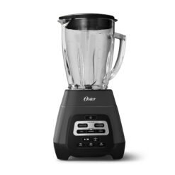 Oster Master Series Blender with Texture Select Settings, Blend-N-Go Cup and Glass Jar, Gray