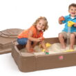 Step2 Play and Store Kids Plastic Sandbox
