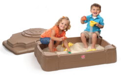 Step2 Play and Store Kids Plastic Sandbox