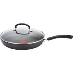 T-Fal Ultimate Hard Anodized Thermo-Spot 12-In. Covered Saute Pan