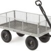 Gorilla Carts GOR1001-COM 1000-lb. Steel Utility Cart with 13" Tires