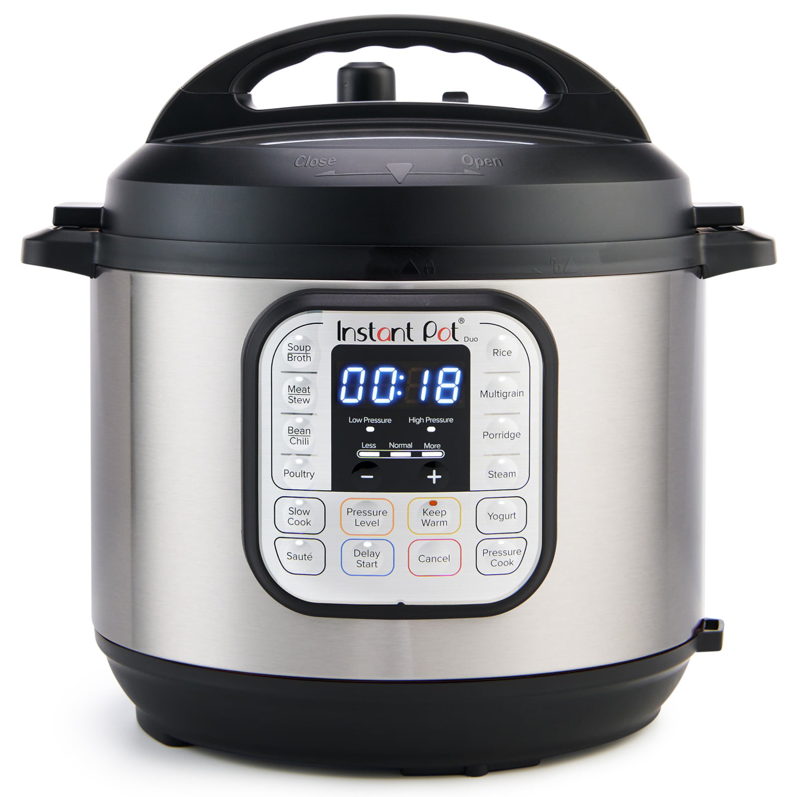 Instant Pot Duo 6-Quart 7-in-1 Electric Pressure Cooker with Easy-Release  Steam Switch , Slow Cooker, Rice Cooker, Steamer, Sauté, Yogurt Maker,  Warmer & Sterilizer, Stainless Steel