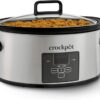 Crock-Pot Choose-a-Crock Digital Countdown Slow Cooker Stainless Steel, 6-Quart