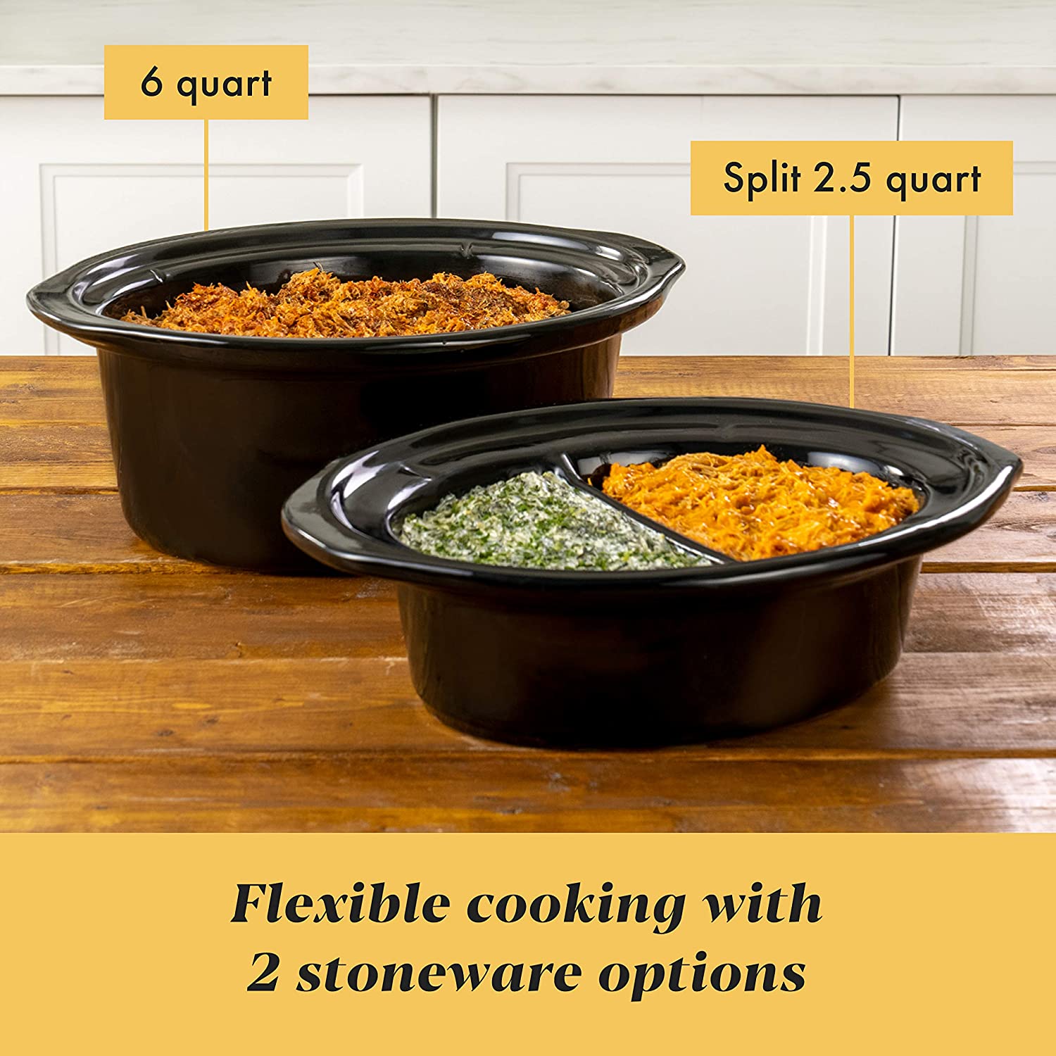 Crock-Pot Choose-a-Crock Digital Countdown Slow Cooker Stainless Steel, 6-Quart1 Crock-Pot Choose-a-Crock Digital Countdown Slow Cooker Stainless Steel, 6-Quart
