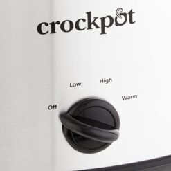 Crock-Pot Large 8 Quart Slow Cooker with Mini 16 Ounce Food Warmer, Stainless Steel