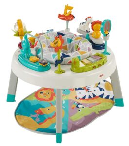Fisher-Price 3-In-1 Sit-To-Stand Activity Center - 3-In-1 Entertainer Converts From Newborn Play Mat To Infant Activity Center To Toddler Play Table