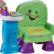 Fisher-Price Laugh & Learn Song & Story Learning Chair, interactive musical toddler toy with 3 ways to play