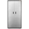 Gladiator GALG36KDYG Ready-to-Assemble Large GearBox Steel Freestanding or Wall-mounted Garage Cabinet in Gray (36-in W x 72-in H x 18-in D)