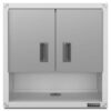 Gladiator GAWG28KVEW Steel Wall-mounted Garage Cabinet in White (28-in W x 28-in H x 12-in D)