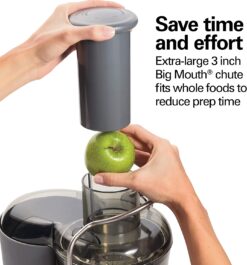 Hamilton Beach Juicer Machine, Centrifugal Extractor, Big Mouth 3