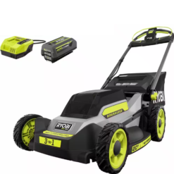 RYOBI RY401180 40V HP Brushless 20 in. Cordless Electric Battery Walk Behind Self-Propelled Mower with 6.0 Ah Battery and Charger