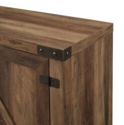 Walker Edison LW70BDSDRO Transitional Rustic Oak TV Stand (Accommodates TVs up to 80-in)