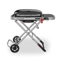 Weber Traveler 320-Sq in Gray Portable Gas Grill