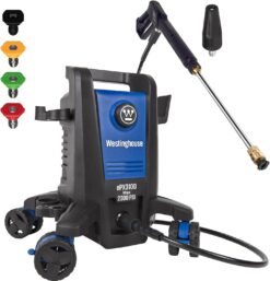 Westinghouse 2300 PSI 1.76 GPM Cold Water Electric Powered Pressure Washer with Anti-Tipping Technology and 5 Quick Connect Tips