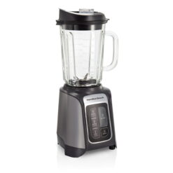 Hamilton Beach PowerMax Professional-Performance Blender for Shakes and Smoothies, Puree and Ice Crush, 48oz BPA-Free Glass Jar, 1680 Watts, Stainless (58600), GREY