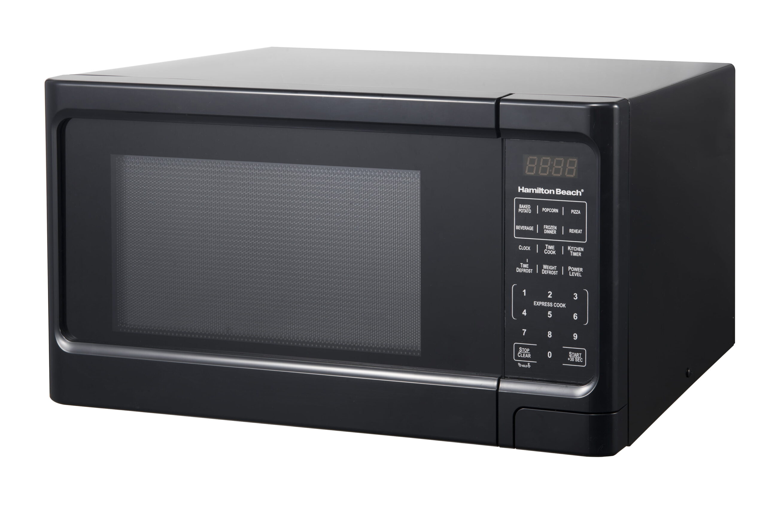Hamilton Beach 1.1 cu ft Countertop Microwave Oven in Stainless