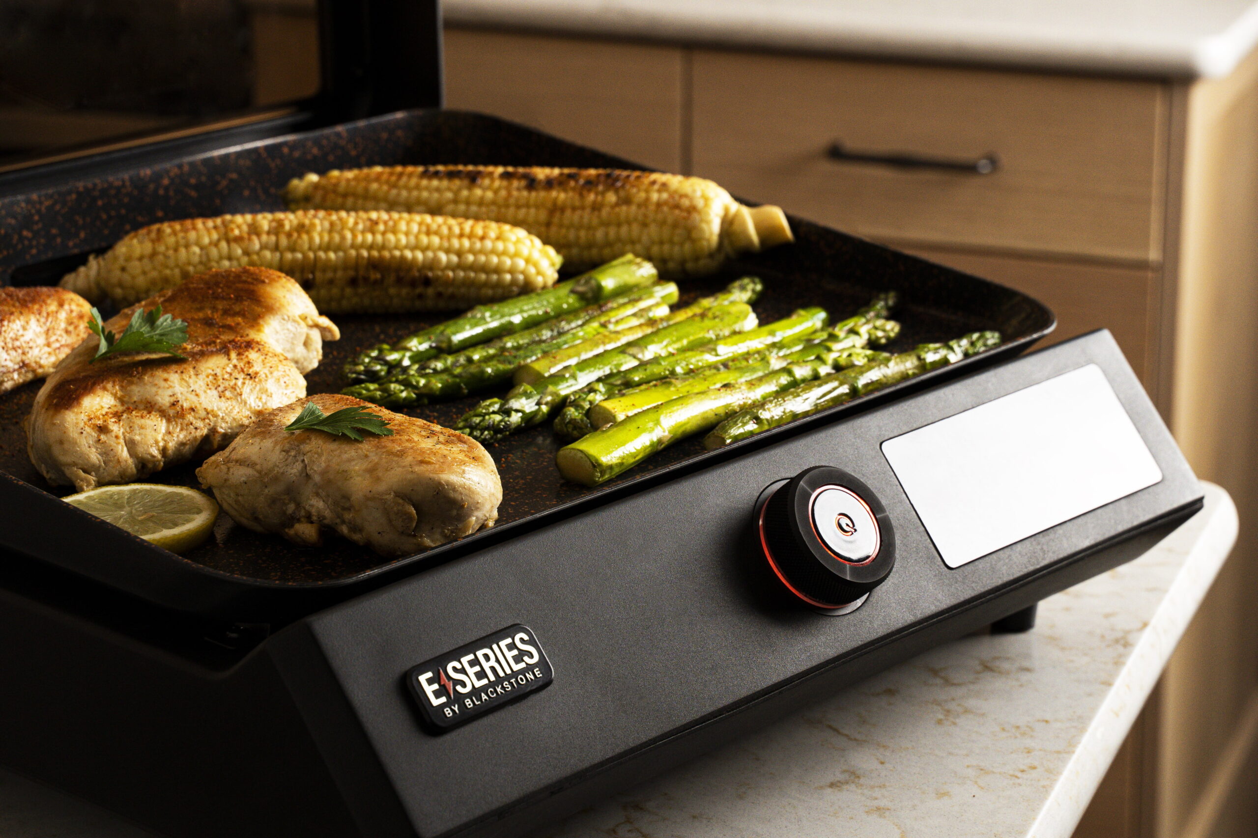 Blackstone E-Series 17 Electric Tabletop Griddle with Hood