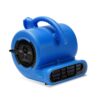 B-Air BA-VP-25-BL 1/4 HP Air Mover Blower Fan for Water Damage Restoration Carpet Dryer Floor Home and Plumbing Use in Blue