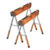 BORA PM-4550T 30 in. to 36 in. Steel Speed Horse XT Adjustable Height Sawhorse with Auto Release Legs (2-Pack)
