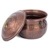 BirdRock Home 3023 Hammered Hose Pot with Lid
