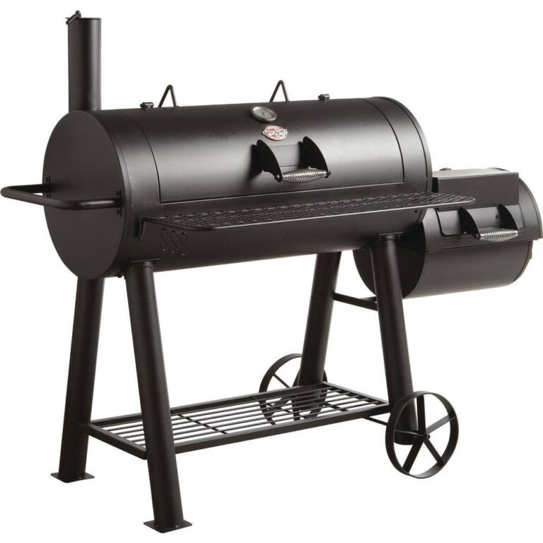 CharGriller 8125 1012 sq. in. Competition Pro Offset Charcoal Grill or