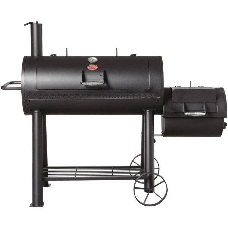 CharGriller 8125 1012 sq. in. Competition Pro Offset Charcoal Grill or