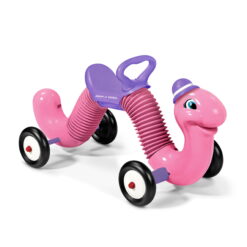 Radio Flyer, Inchworm, Classic Bounce and Go Toddler Ride-on, Pink
