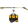 DEWALT DCPS620BW205CK 20V MAX 8in. Cordless Battery Powered Pole Saw Kit with (1) 5Ah Battery, Charger & Bag