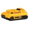 DEWALT DCB203 20V MAX Compact Lithium-Ion 2.0Ah Battery Pack