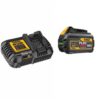 DEWALT DCB606C FLEXVOLT 20V/60V MAX Lithium-Ion 6.0Ah Battery Pack with 6 Amp Output Charger